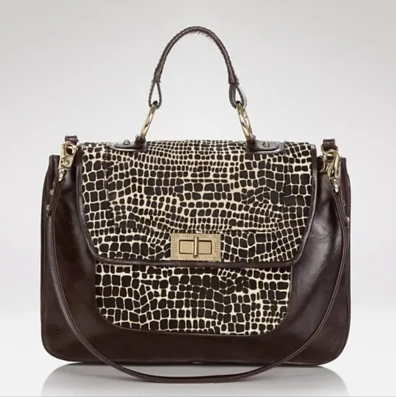 NWT Rebecca Minkoff Satchel Giraffe Bag Retail $395 - Picture 1 of 10